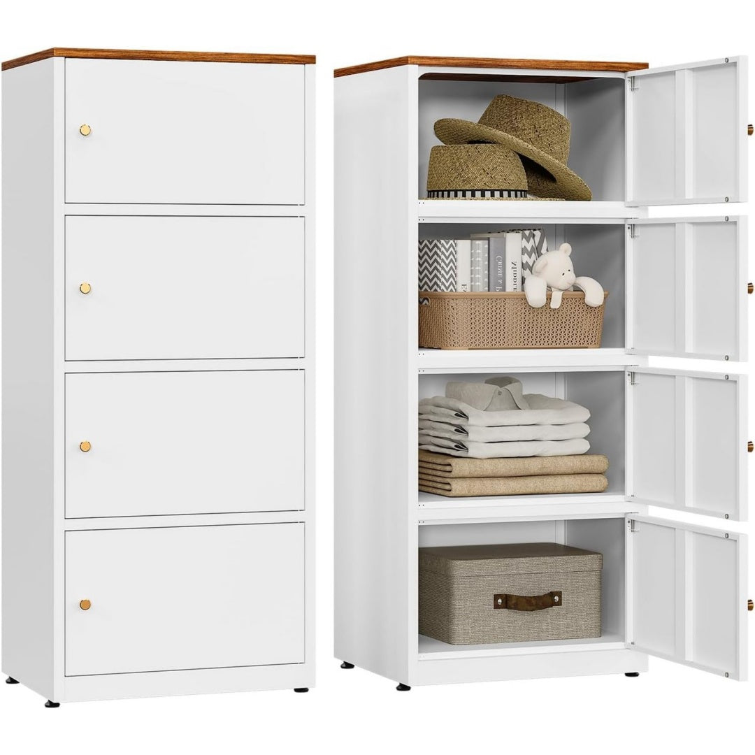 Commode d'amenagement en bois contemporaine