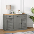Buffet 113 x 40 x 75 cm en bois de pin et pin