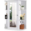 Contraste gris clair, armoire a miroir