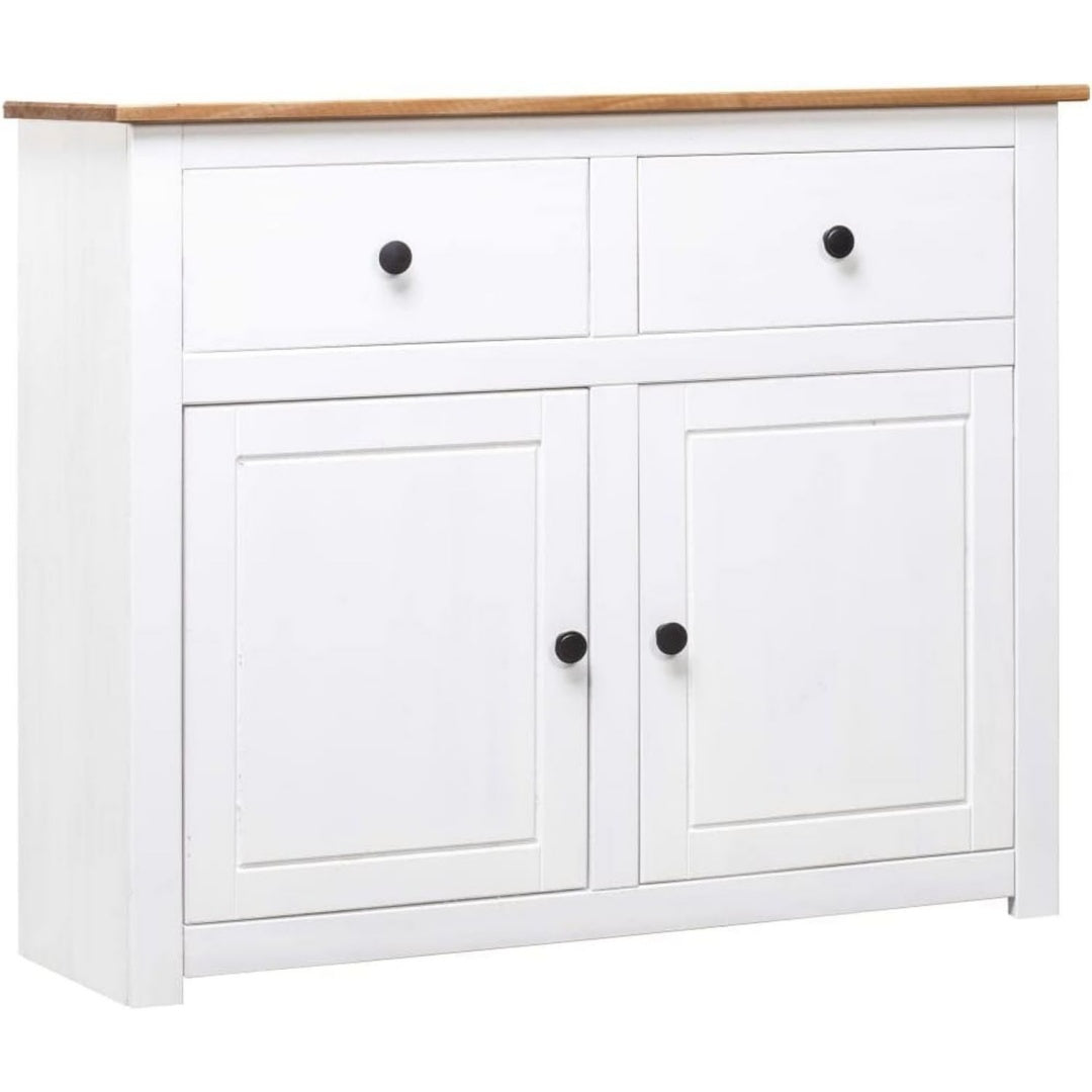 Buffet en pin massif gris clair