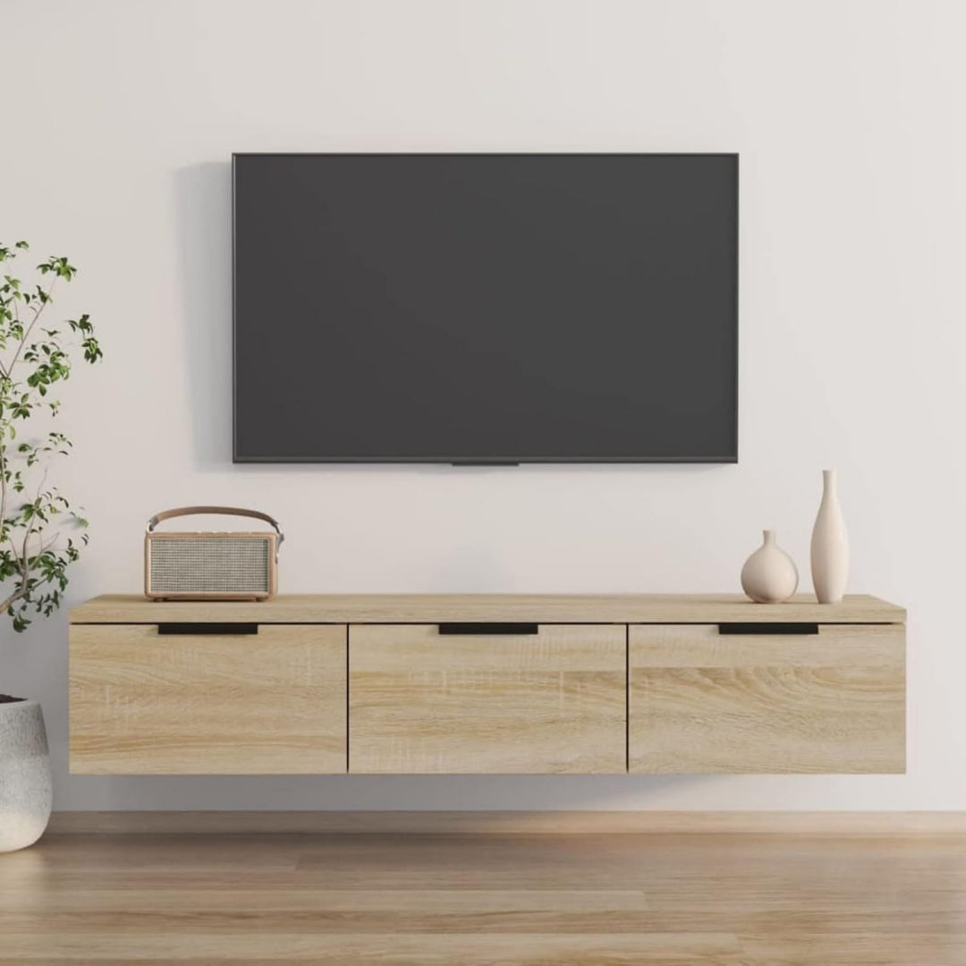 Ranger devient simple, meuble de television gris en bois